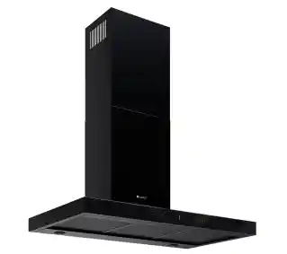 Globalo Verta 60.3 H2H czarny okap przyścienny, sterowanie dotykowe, filtr aluminiowy, szerokość 60 cm