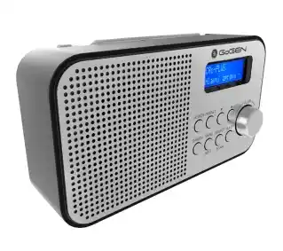GoGEN DAB 300 N Radio FM DAB+ Srebrny Radioodbiornik