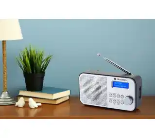 GoGEN DAB 300 N Radio FM DAB+ Srebrny Radioodbiornik