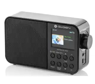 GoGEN DAB 500 BTC Radio FM DAB+ Czarny Radioodbiornik