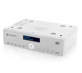 GoGEN DAB 600 Radio FM DAB+ Bluetooth Biały Radioodbiornik