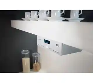 GoGEN DAB 600 Radio FM DAB+ Bluetooth Biały Radioodbiornik