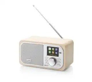 GoGEN IR 237 BTDAB Radio FM DAB+ Internetowe Bluetooth Brązowy Radioodbiornik