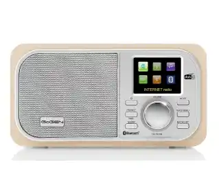 GoGEN IR 237 BTDAB Radio FM DAB+ Internetowe Bluetooth Brązowy Radioodbiornik