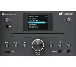 GoGEN MSC472BTDAB Szary Mikro i mini wieża