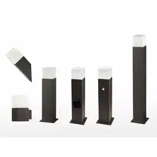 Goldlux Lampa ogrodowa New York 307330 Grafitowy