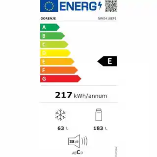 Gorenje Chłodziarko-zamrażarka NRKI418EP1