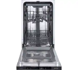 Gorenje G400 GV563E11 44,8cm Automatyczne otwieranie drzwi Szuflada na sztućce Bez panelu Zmywarka do zabudowy