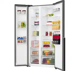 Gorenje G400 SBS NRS917E41BXWD 178,6cm Komora świeżości Czarny Lodówka