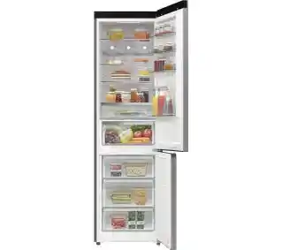 Gorenje G600 NRB620E61X4WFE Pełny No Frost 203cm Zdalne sterowanie Szuflada z kontrolą wilgotności Szary Lodówka