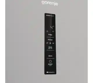 Gorenje G600 NRB620E61X4WFE Pełny No Frost 203cm Zdalne sterowanie Szuflada z kontrolą wilgotności Szary Lodówka