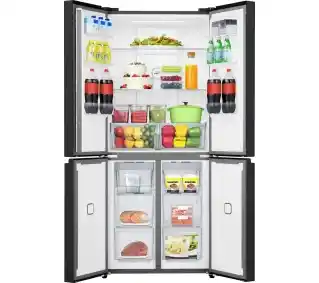 Gorenje G600 NRM819E61BX 190cm Czarny Lodówka