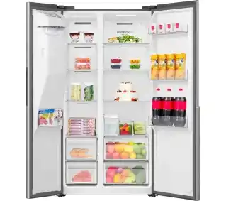 Gorenje SBS NRS917E61X 178,6cm Stalowy Lodówka