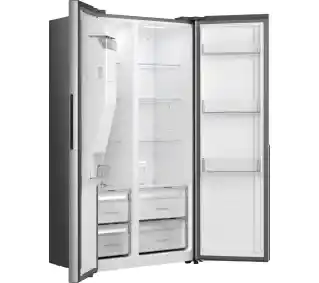 Gorenje SBS NRS917E61X 178,6cm Stalowy Lodówka
