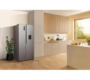 Gorenje SBS NRS917E61X 178,6cm Stalowy Lodówka