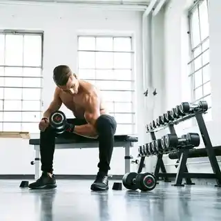 Gorilla Sports Hantla gumowana profesjonalna 20 kg