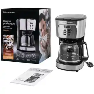 GOTZE & JENSEN Ekspres CM600X Srebrny