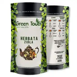 Green Touch Kosz prezentowy eleganckie pudełko prezent na święta herbata kawa piernik