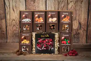 Green Touch Kosz prezentowy pełen słodkości premium 1698