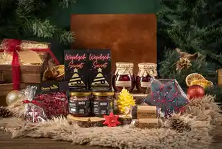 Green Touch Skrzynka prezentowa świąteczny prezent deluxe 13 produktów