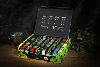 Green Touch Zestaw herbat 100 sztuk w pudełku, ekspozytorze