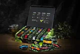 Green Touch Zestaw herbat 100 sztuk w pudełku, ekspozytorze