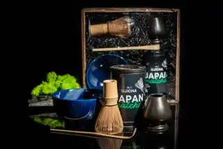 Green Touch Zestaw matcha japońska Ujicha 80g czarka oraz akcesoria