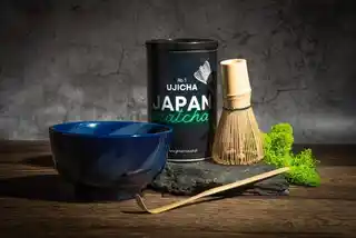 Green Touch Zestaw matcha japońska Ujicha 80g czarka oraz akcesoria