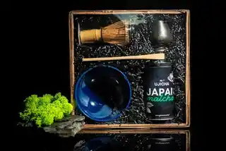 Green Touch Zestaw matcha japońska Ujicha 80g czarka oraz akcesoria