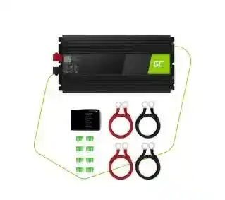 Greencell Przetwornica 24V na 230V 2000W/4000W Czysta sinusoida INV20