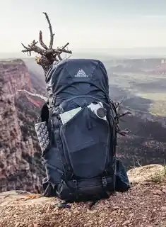 Gregory Baltoro 75 M plecak turystyczny, granatowy, wytrzymała konstrukcja, system nośny Response, kieszenie, waga 3,8 kg