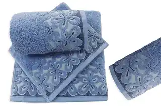 Greno Ręcznik Bella denim 70x140 cm 450 g/m2 bawełna, frotte