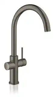 Grohe Bateria stojąca i bojler w rozmiarze M Red Duo brushed hard graphite 30083AL1