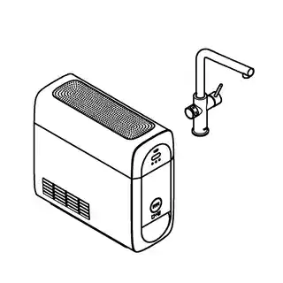 Grohe Concetto Bateria kuchenna wysoka chrom 32661003
