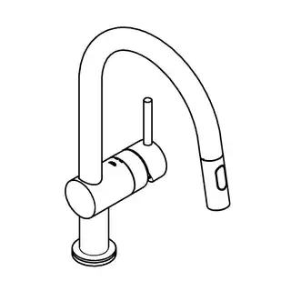 Grohe Minta Touch Bateria kuchenna dotykowa z wyciąganą wylewką chrom 31358DC2