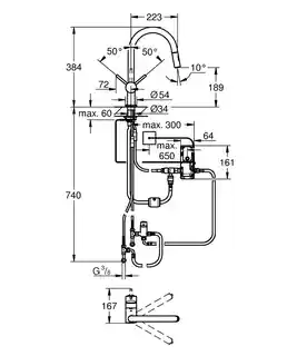 Grohe Minta Touch Bateria kuchenna dotykowa z wyciąganą wylewką chrom 31358DC2