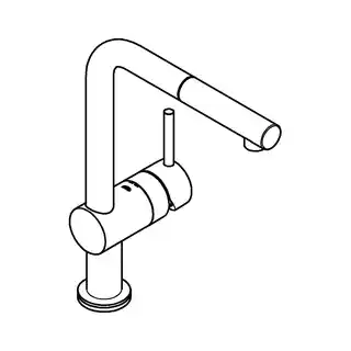 Grohe Minta Touch Bateria kuchenna dotykowa z wyciąganą wylewką stal nierdzewna 31360DC1