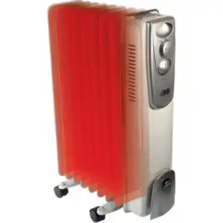 Grzejnik olejowy HB OFR2003, 2000W, termostat, regulacja temperatury, czarny, metalowa obudowa