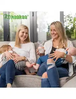 Haakaa Laktator kolektor silikonowy wielofunkcyjny z przykrywką Gen.3 250ml Grey MHK038-G