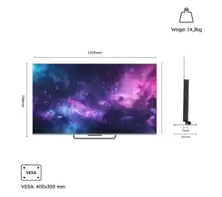 Haier H55M90EUX 55 Mini LED 4K 144Hz Telewizor LED