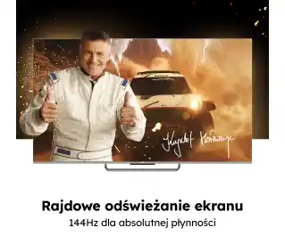 Haier H75M90EUX 75 Mini LED 4K 144Hz GoogleTV Dolby Vision Dolby Atmos HDMI 2.1 DVB-T2 Telewizor LED