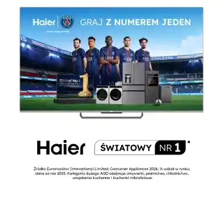 Haier H75M90EUX 75 Mini LED 4K 144Hz GoogleTV Dolby Vision Dolby Atmos HDMI 2.1 DVB-T2 Telewizor LED