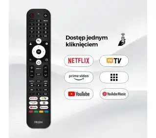 Haier H85S80GUX 85 QLED 4K 120Hz DLG Google TV Dolby Audio HDMI 2.1 DVB-T2 Telewizor QLED