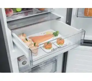 Haier HDPR1620ANPK No Frost 205cm Komora świeżości Zdalne Sterowanie Inox Lodówka