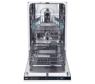 Haier i-Pro Shine Seria 4 XI0C3TB3FB 44,8cm Automatyczne otwieranie drzwi Zdalne sterowanie Zmywarka do zabudowy