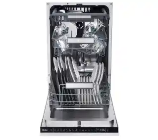 Haier i-Pro Shine Seria 4 XI1C1TB4LPCFB 44,8cm Automatycznie otwierane drzwi Zdalne sterowanie Zmywarka do zabudowy