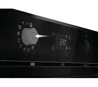 Haier ID Seria 2 H6 ID25B4LYTB Termoobieg AirFry Termosonda Zdalne sterowanie Czarny Piekarnik elektryczny parowy