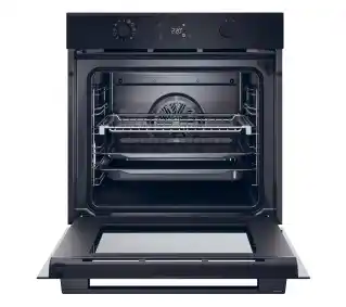 Haier ID Seria 2 H6 ID25B4LYTB Termoobieg AirFry Termosonda Zdalne sterowanie Czarny Piekarnik elektryczny parowy