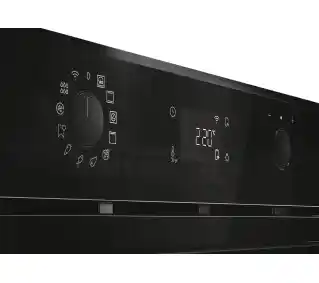 Haier ID Seria 2 H6 ID2P3B3EHTB Termoobieg Zdalne sterowanie Czarne szkło Piekarnik elektryczny