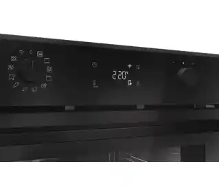 Haier ID Seria 2 H6 ID2P5B3ECTB Termoobieg AirFry Zdalne sterowanie Czarny Piekarnik elektryczny